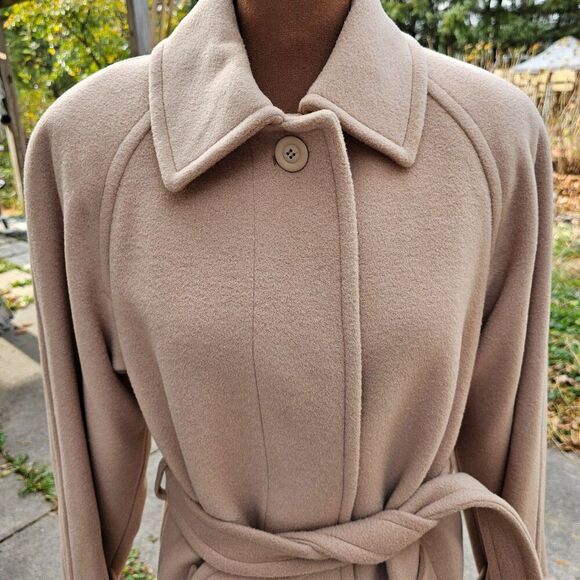 John Weitz Womens Coat 100% Wool, Size 6, Pre-owned - Picture 4 of 10